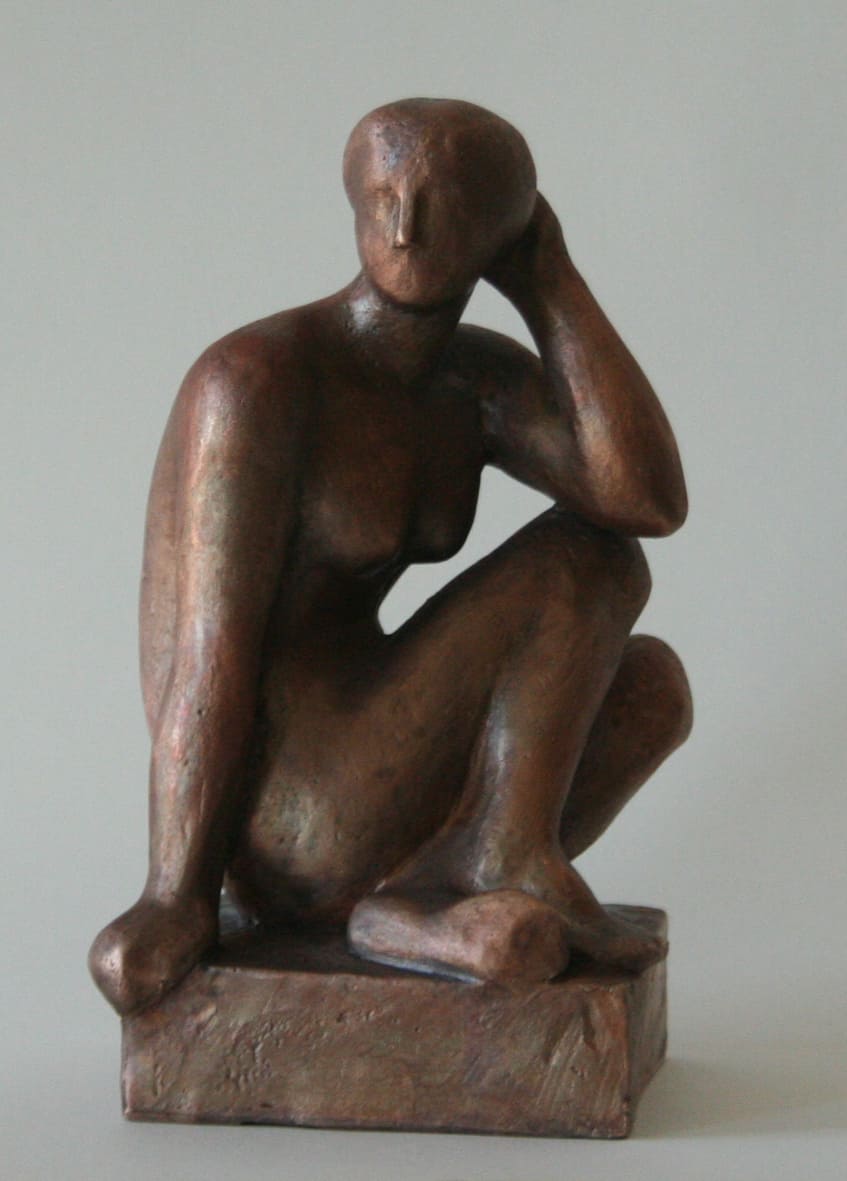 contemporary bronze sculpture